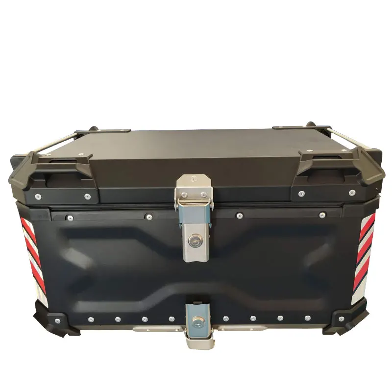 Chasing Factory 65L Large Capacity Motorcycle Delivery Top Box Tail Case Boxes