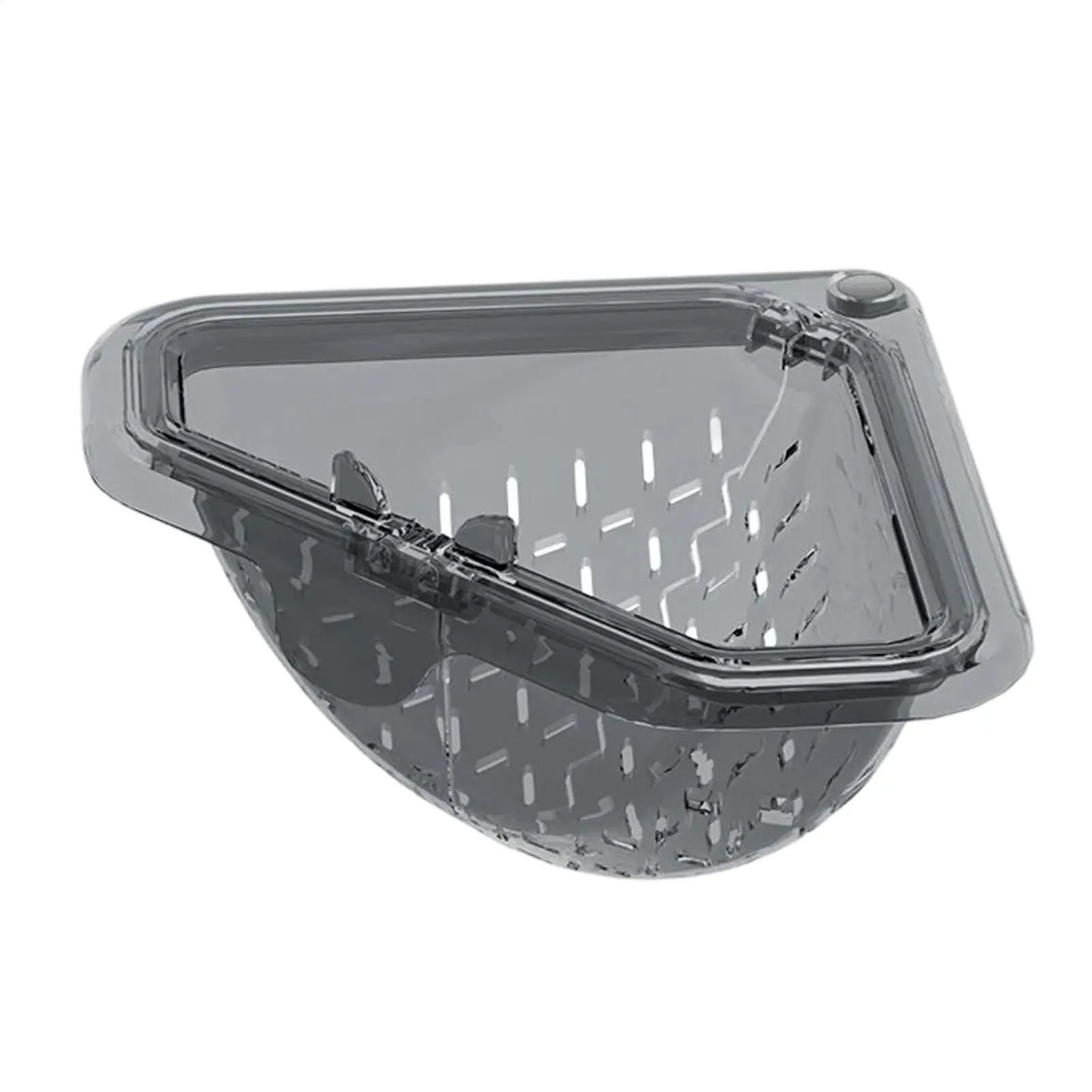 

Food Catcher Basket Magnetic Triangular Drain Basket Sink Kitchen Sink Corner Hanging Drain Strainer Basket No-drill Filter