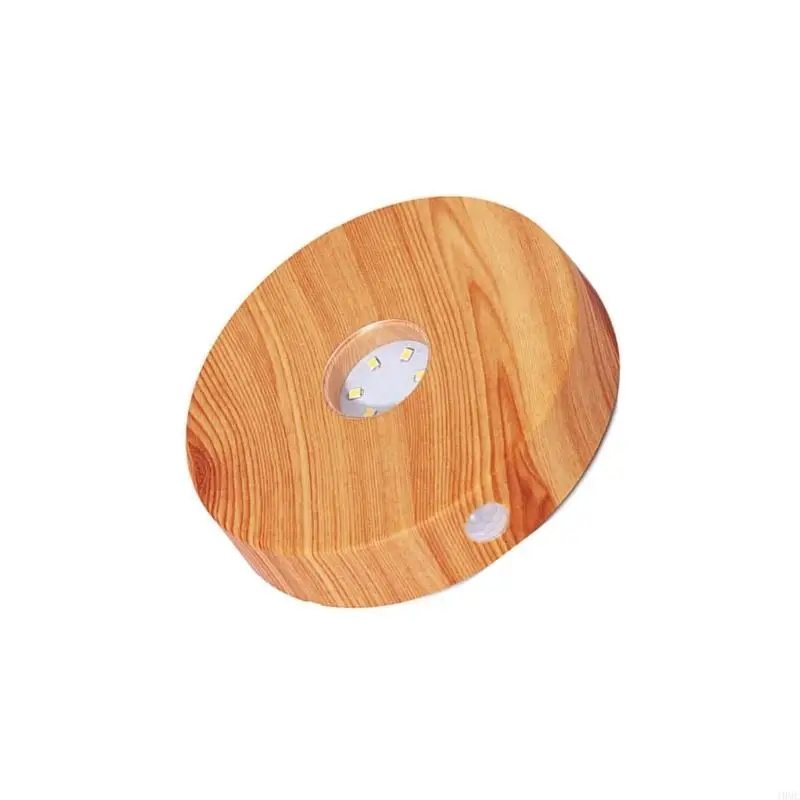 Round LED Display Stand with Continuous Touch Brightness Control J0MC