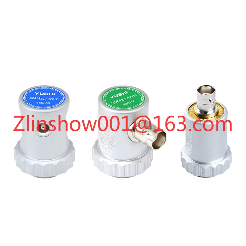 Ultrasonic Flaw Detector Transducer 0 Degree Single Crystal Probe 2MHz/4MHz/2.5MHz/5MHz with Element Size 14mm