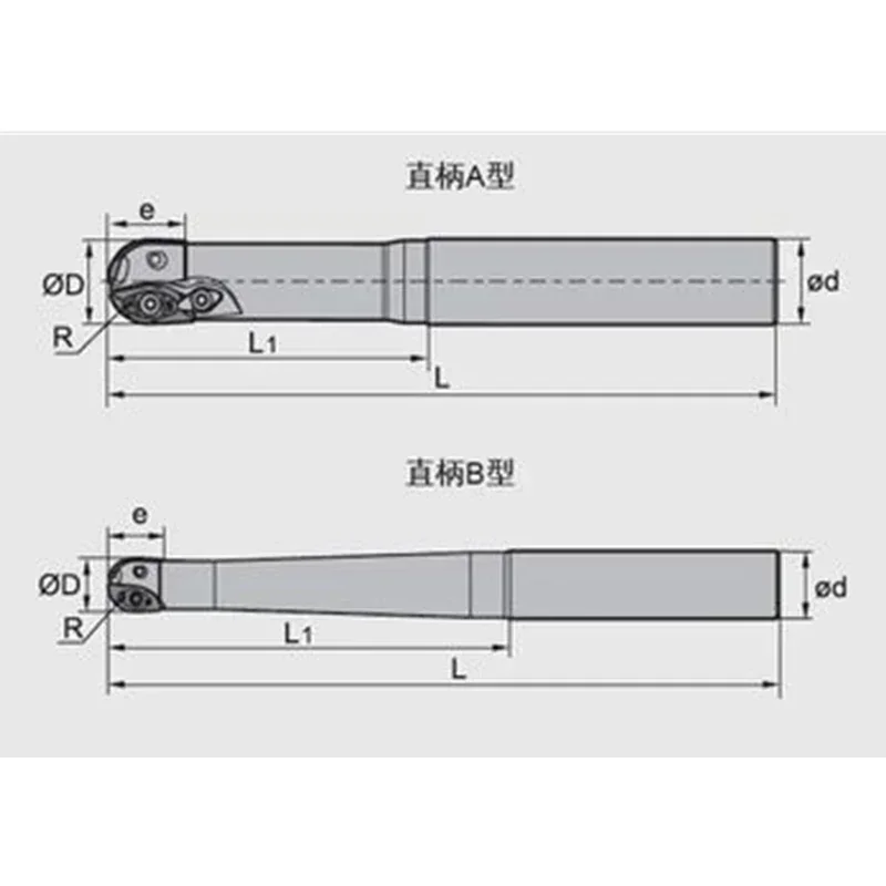 Bmr03-020-g25-s/m/l/Bmr03-020-xp25-m/l herramienta de fresado de perfil cortador para hoja de sauce desbaste barra de corte portaherramientas