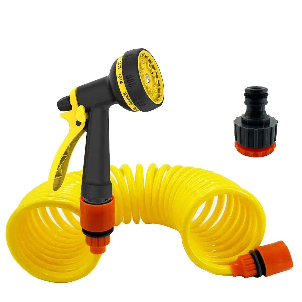 1 Piece Flexible Magic Garden EVA Spring Tube High-Pressure Car Wash Water Gun Multifunctional Lawn Watering Tool