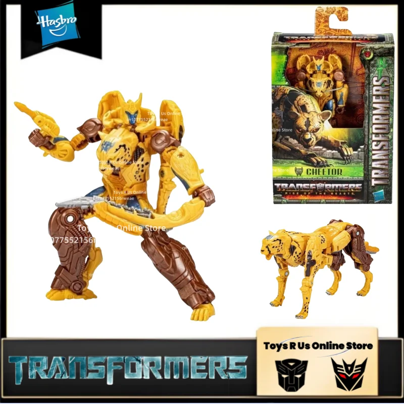 

In Stock Hasbro Transformers Movie 7 Rise of The Beasts Deluxe Cheetor Model Robot Collection Action Figure Toy Gifts Hobby