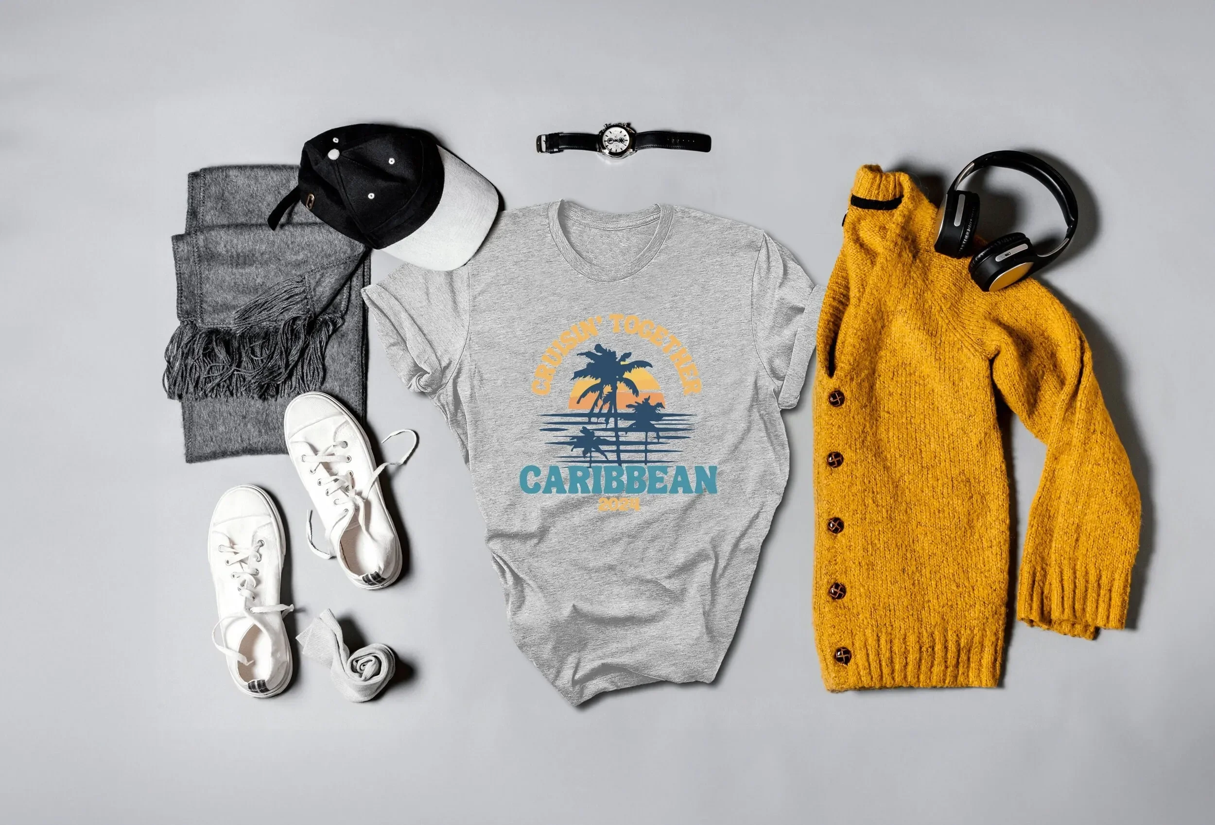 Custom Cruise Vacation Caribbean T Shirt Crew Alaska Family Gift Beach Birthday