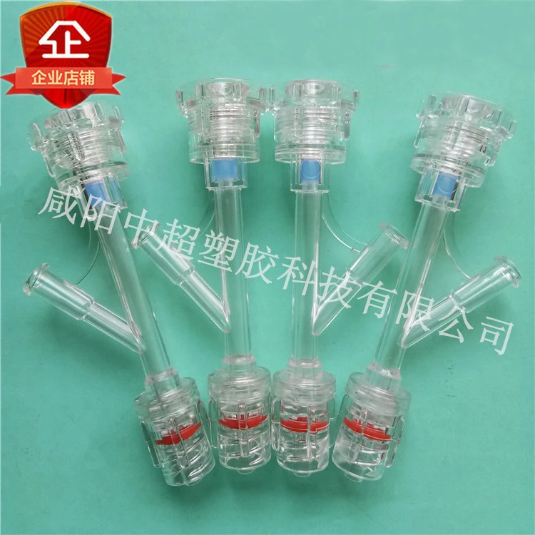 Y-type Plastic Valve Three-way Valve Hose Connector Luer Connector Straight-through Quick Plug Adapter Pipe Accessories