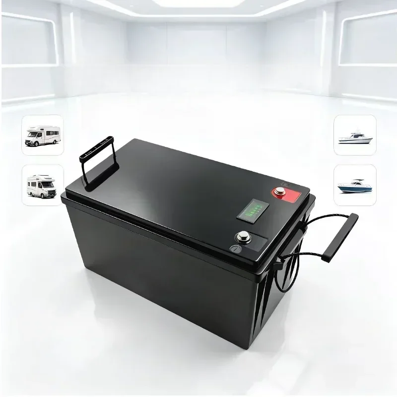 Multi-Voltage LiFePO4 Battery Pack 12V/24V/36V/48V | 100Ah-400Ah High Capacity | Bluetooth BMS & APP Monitoring | Deep Cycle Rec