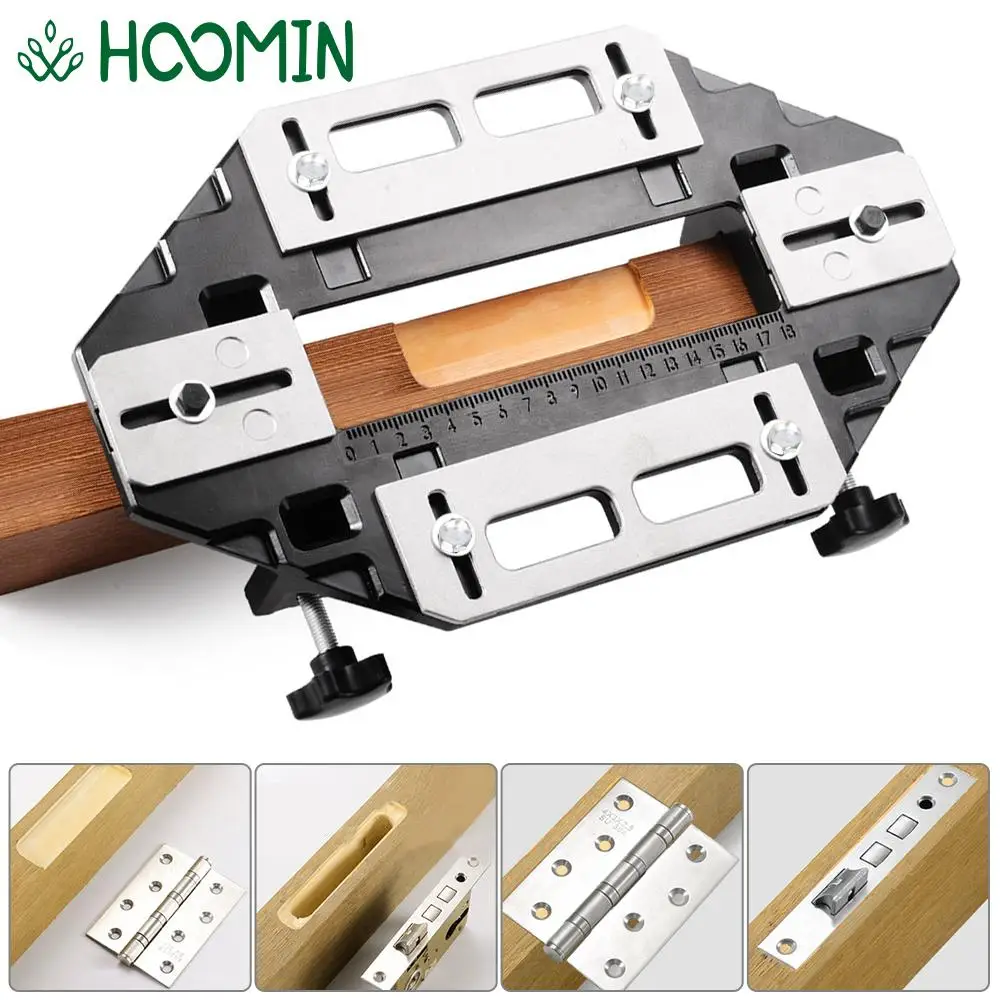 

Positioning Slotter Woodworking With Spanner Lock Guide Plate Locator Hidden Gate Slotting Hinge Hole Opener Wood Door