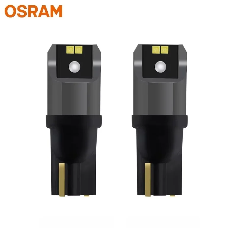 OSRAM LED T10 6000K W5W 194 LEDriving SL Advance 6000K White Car Reading Bulbs Door Lamps Interior Light 12V 1.5W 2980CW, Pair