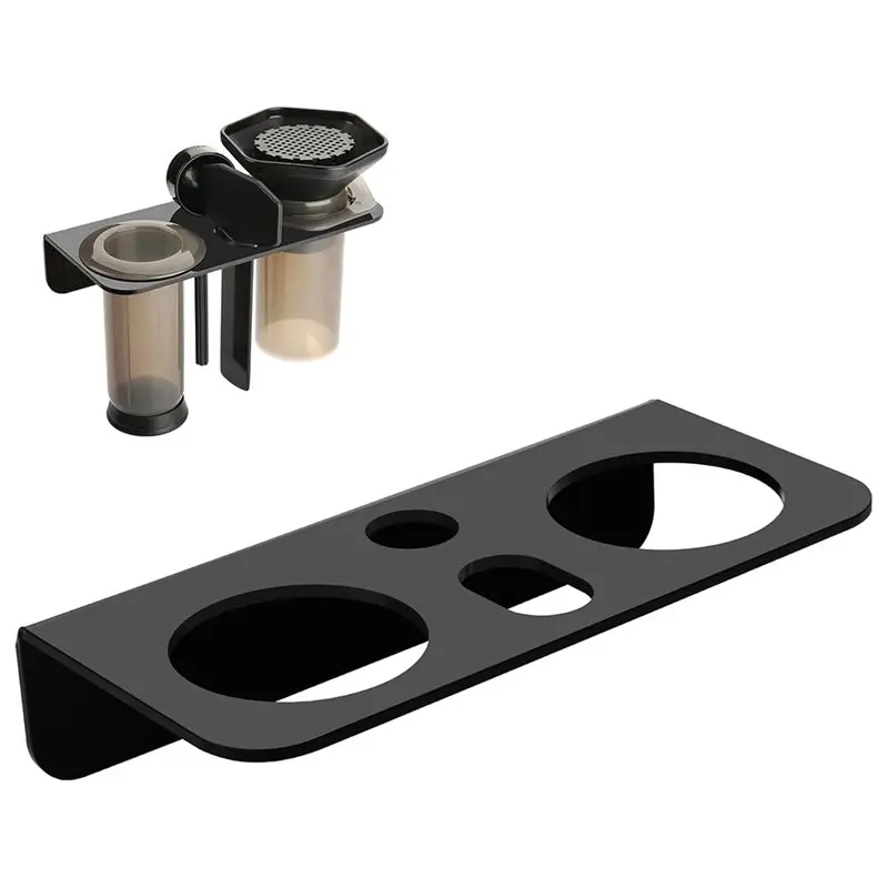 ALIM-For Aeropress Coffee Press Wall Mount Holder- For All-In-One French Style, Easy To Clean& Keeps Set Organized