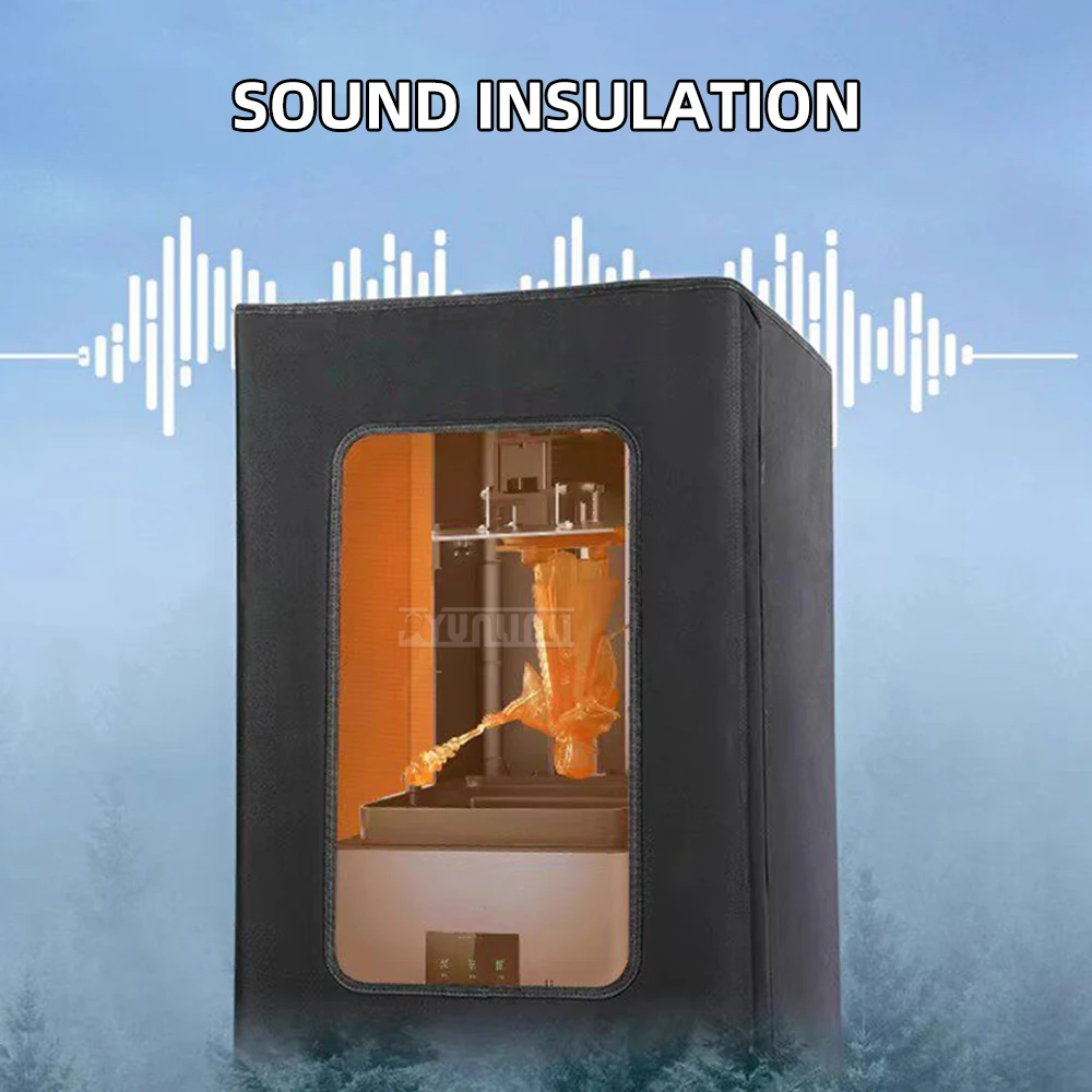 UV Curing 3D Printer Enclosure – Air Purification, Dustproof, Noise Reduction, Filtration & Exhaust