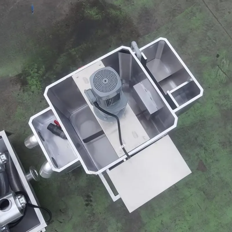 Solid-liquid separation spiral filter press, new sludge dewatering farm, restaurant, hotel wastewater treatment system