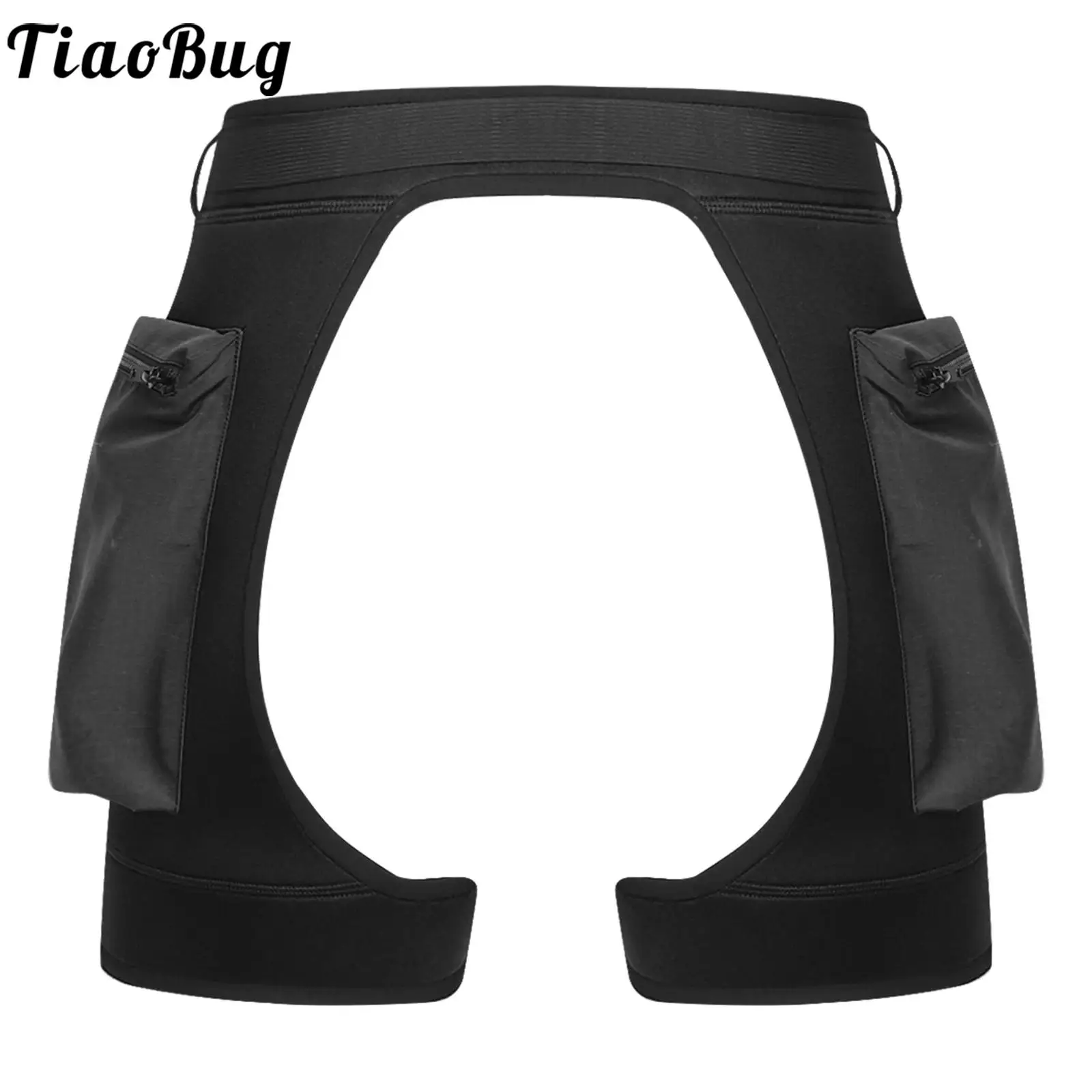 

Гидрокостюм для взрослых мужчин и женщин: шорты с большими карманами, регулируемым поясом на пряжке и застежкой-липучкой, эластичные шорты для дайвинга