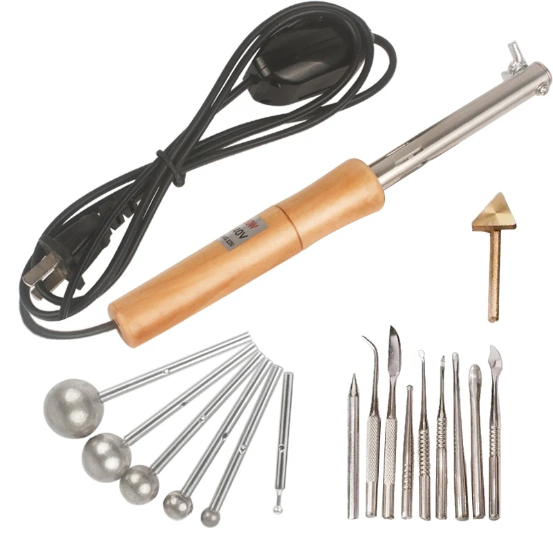 

DIY ткань цветок гладильный станок набор инструментов паяльник с регулируемой температурой шариковый шпатель для изготовления цветов