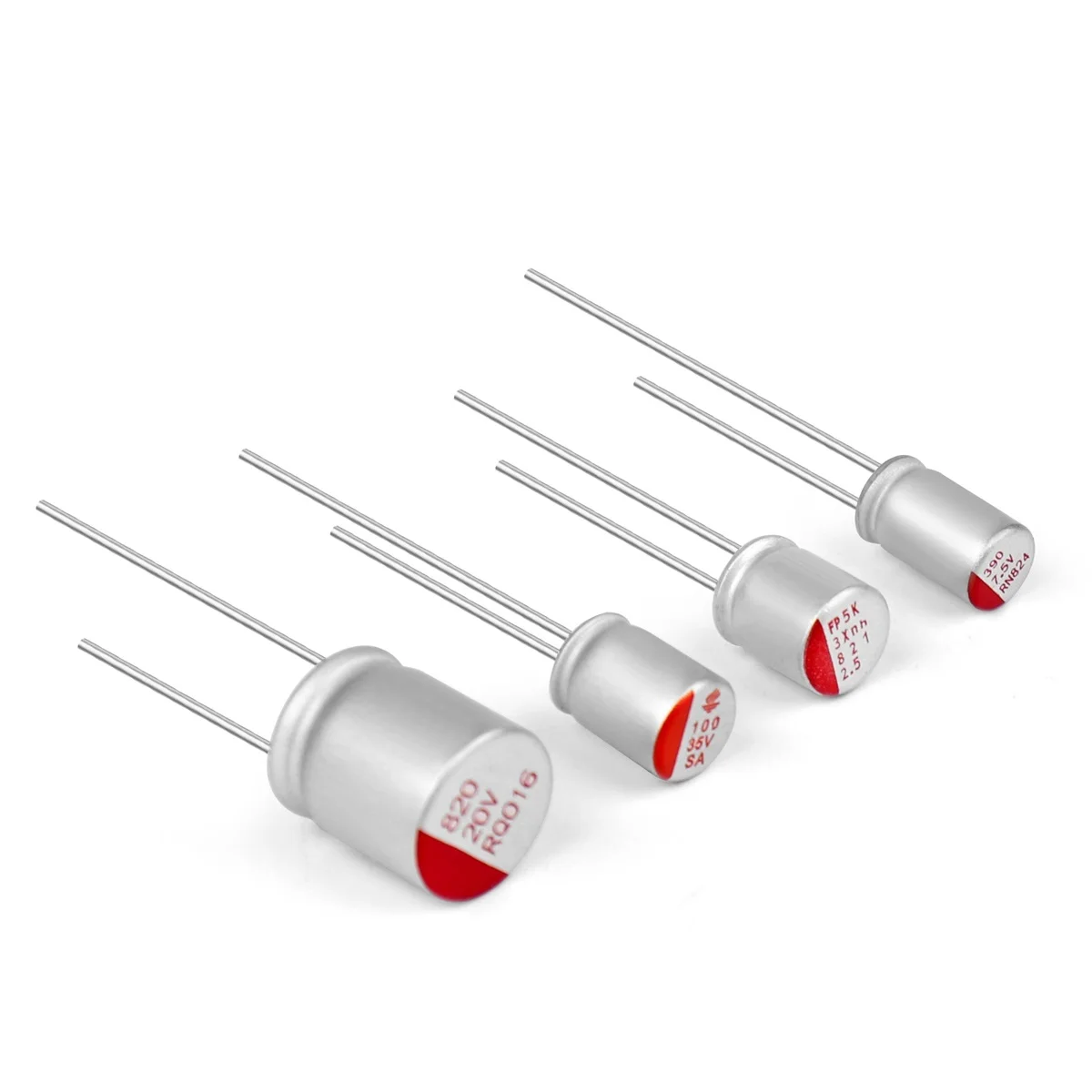 20Pcs JCCON DIP Solid Electrolytic Capacitor 16V820UF 8x12 DIY Graphics Card Motherboard Oiginal