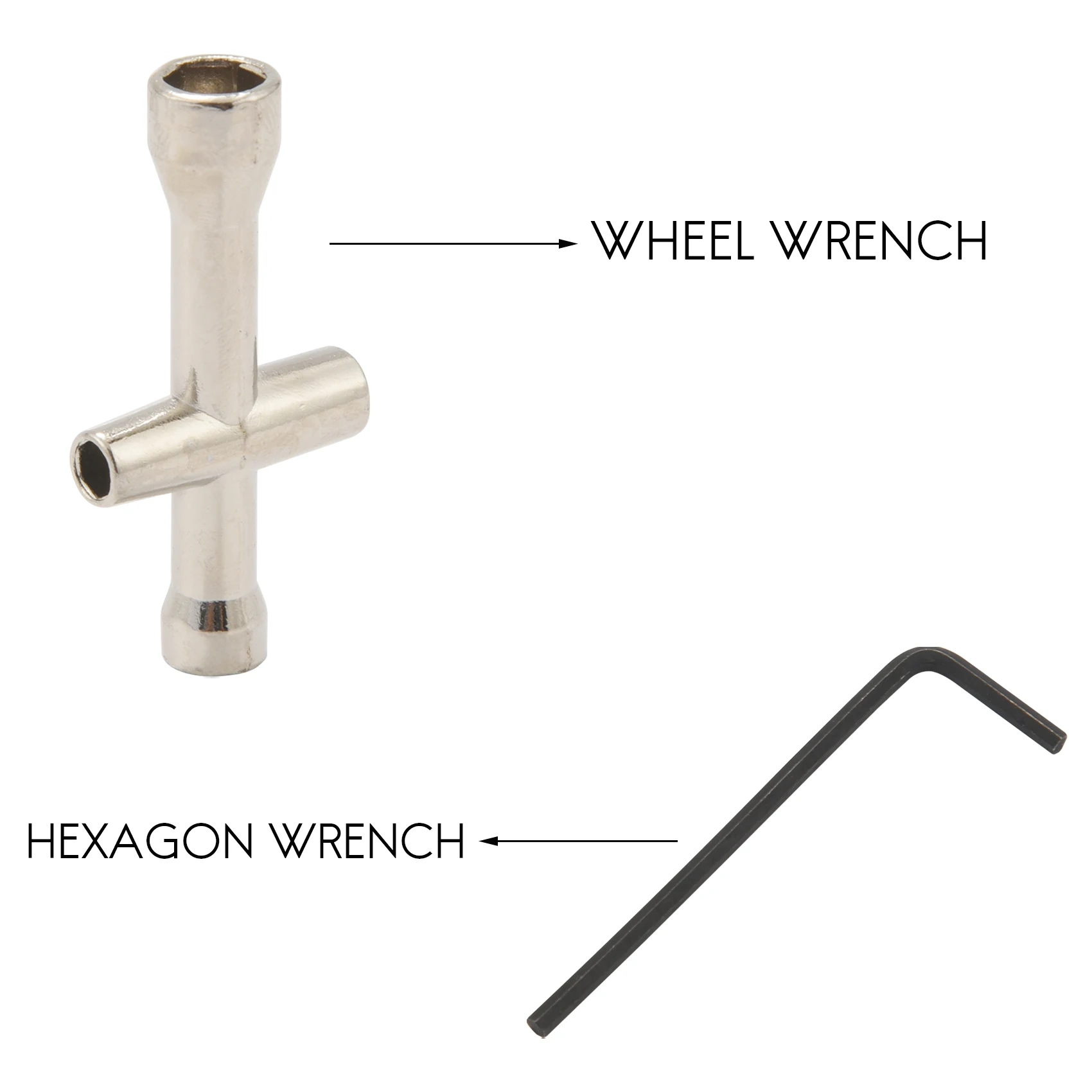 ชุดสกรูยึด HIM-M2 M2.5 M3 พร้อมปลอกหุ้มแบบไขว้ ประแจหกเหลี่ยม หมุดสวิงอาร์ม สำหรับ Wltoys 144001 1/14 อะไหล่รถบังคับวิทยุ