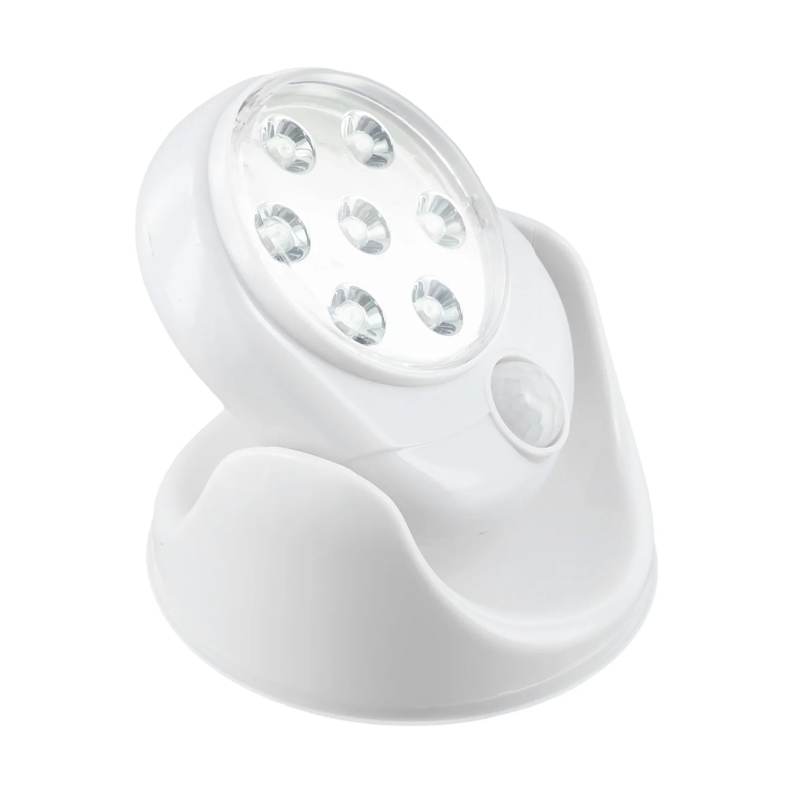 1W Power 360 Degree Rotation Light Corridor Induction Light Battery Operated Cordless Light Pivot And Base Rotation