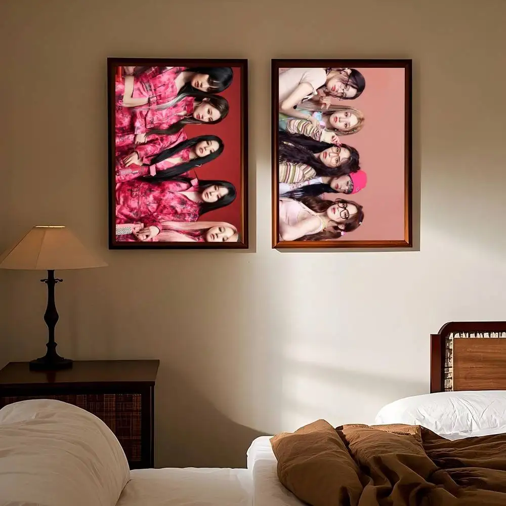 1 قطعة Kpop المغني G-Gidle المشارك ذاتية اللصق الفن ورق مقاوم للماء ملصق مقهى بار غرفة جدار ديكور #5