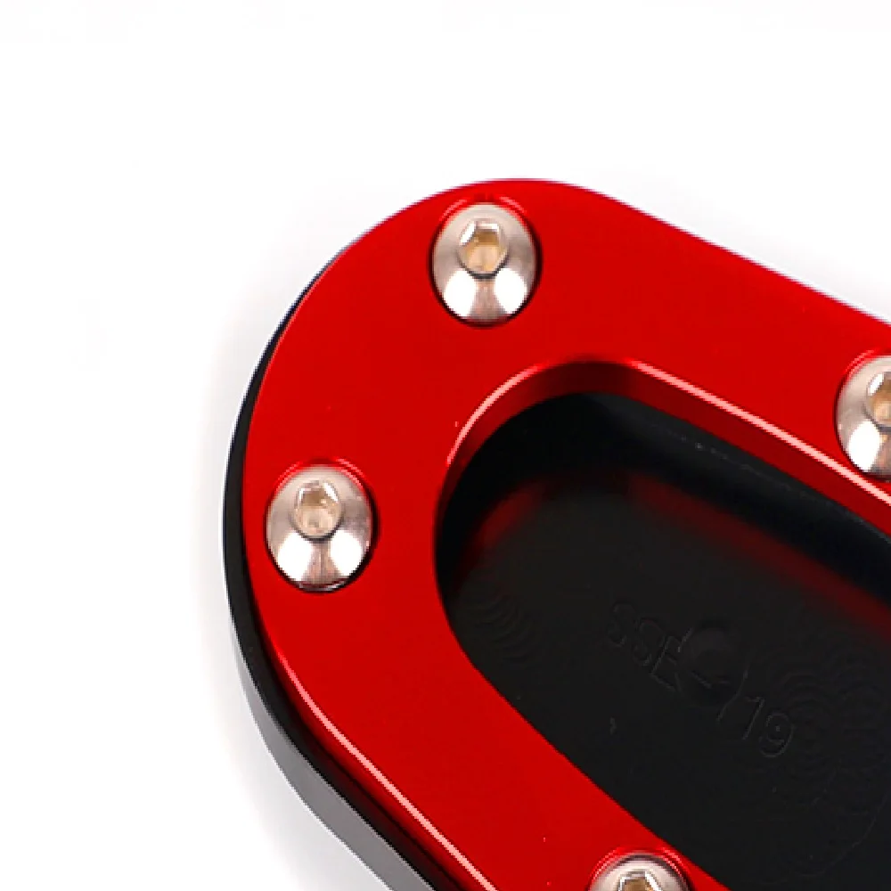Motorcycles Foot Side Stand Enlarger Pad Kickstand Extension Plate For LONCIN VOGE 300R 300RR 2025 2024 2023 300AC 300DS 250RR 