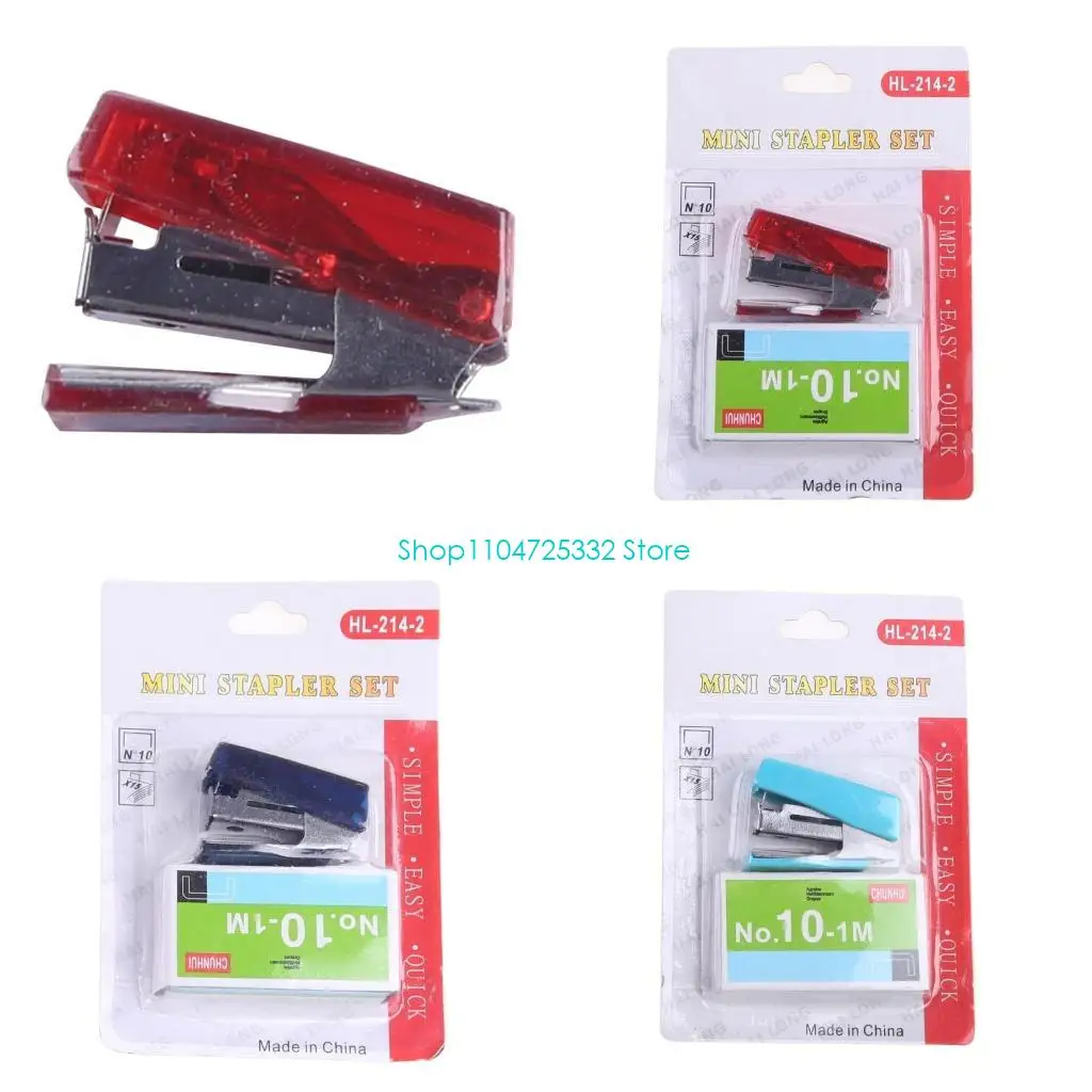 

P5EA Pocket Stapler Office Desk Stapler 20 Sheets Capacity Paper Binding Tool