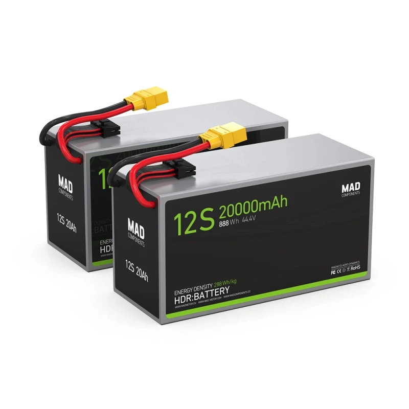ATV 12S 20Ah Lithium Battery High Power Density Light Weight Drone Solid State Battery