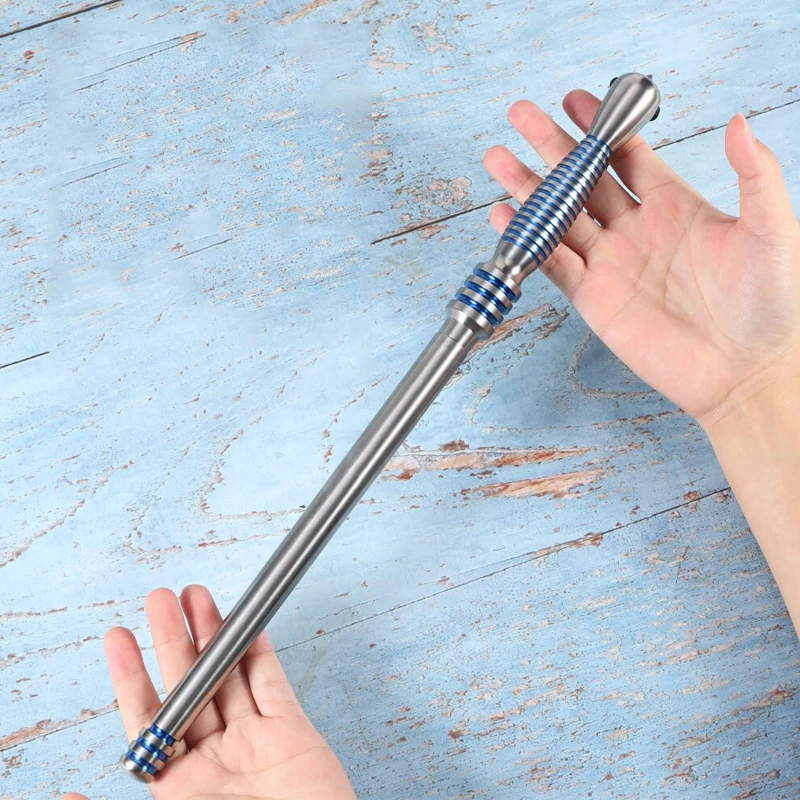 Outdoor Portable EDC Multifunctional Creative TC4 Titanium Alloy Tactical Short Stick Car Emergency Window Breaking Tool