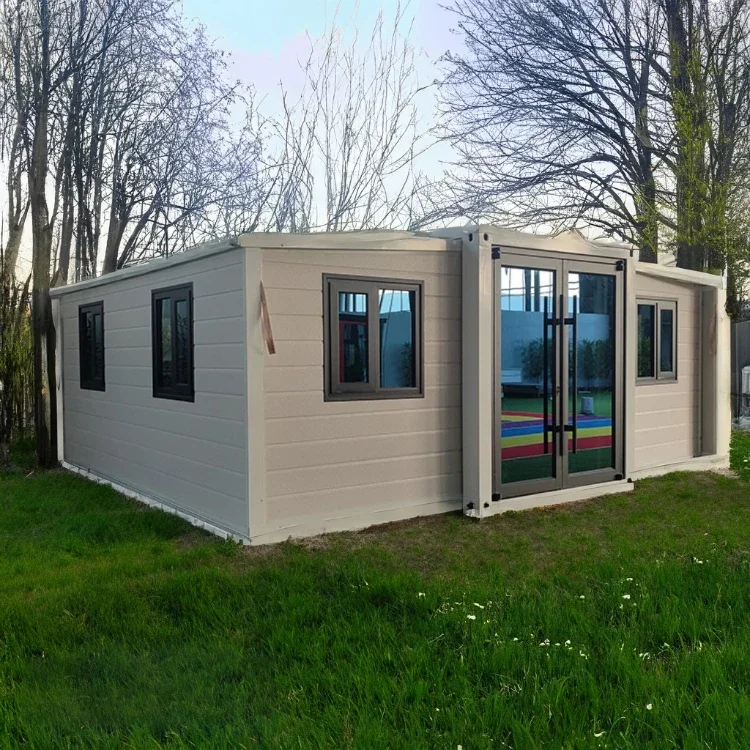 

Expandable Container House Water Proof 2 Bedroom 40ft Luxury Casa Container Houses for Living 20ft Prefabricated Home for Sale