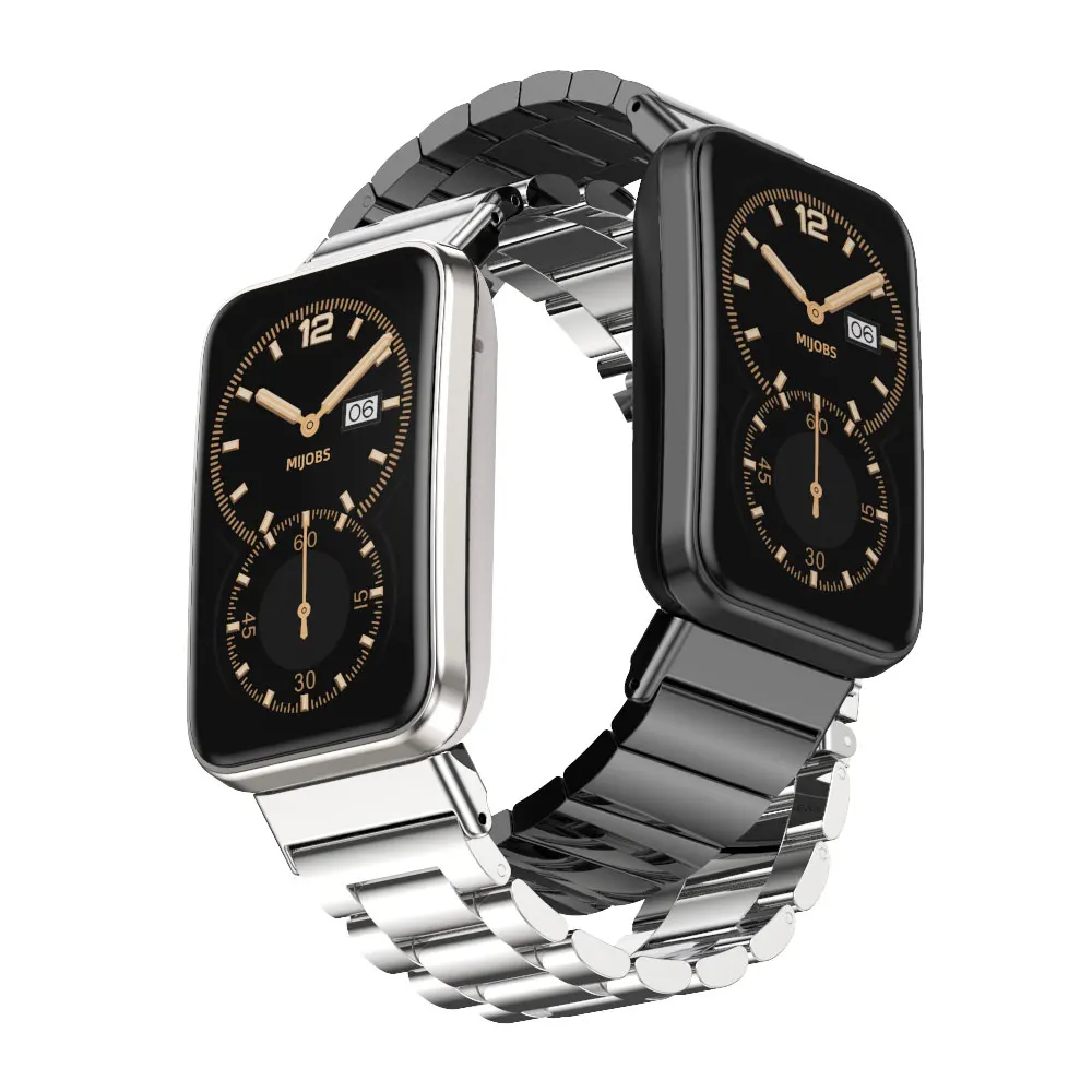 สายรัดสำหรับ Xiaomi Mi band 7 Pro สายรัดข้อมืออัจฉริยะสายรัดข้อมือโลหะ Mi band 7 Pro watchband Correa