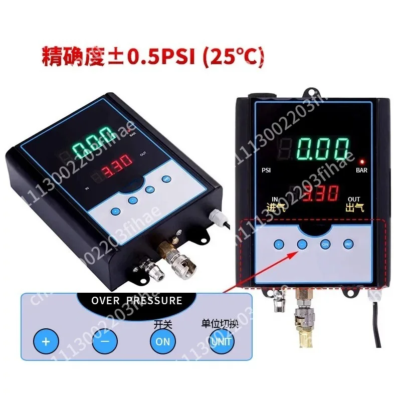 Automatic tire inflator, auto wall-mounted tire inflator