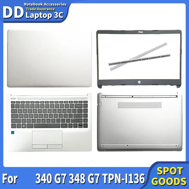 

NEW Laptop For 340 G7 348 G7 TPN-I136 LCD Back Cover Front Bezel Palmrest Keyboard Bottom Case Top Lid L81410-001 L56978-001