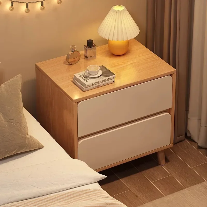 

Stable Household Goods Bedside Table Side Cabinet Bedroom Bedside Drawer Storage Cabinet