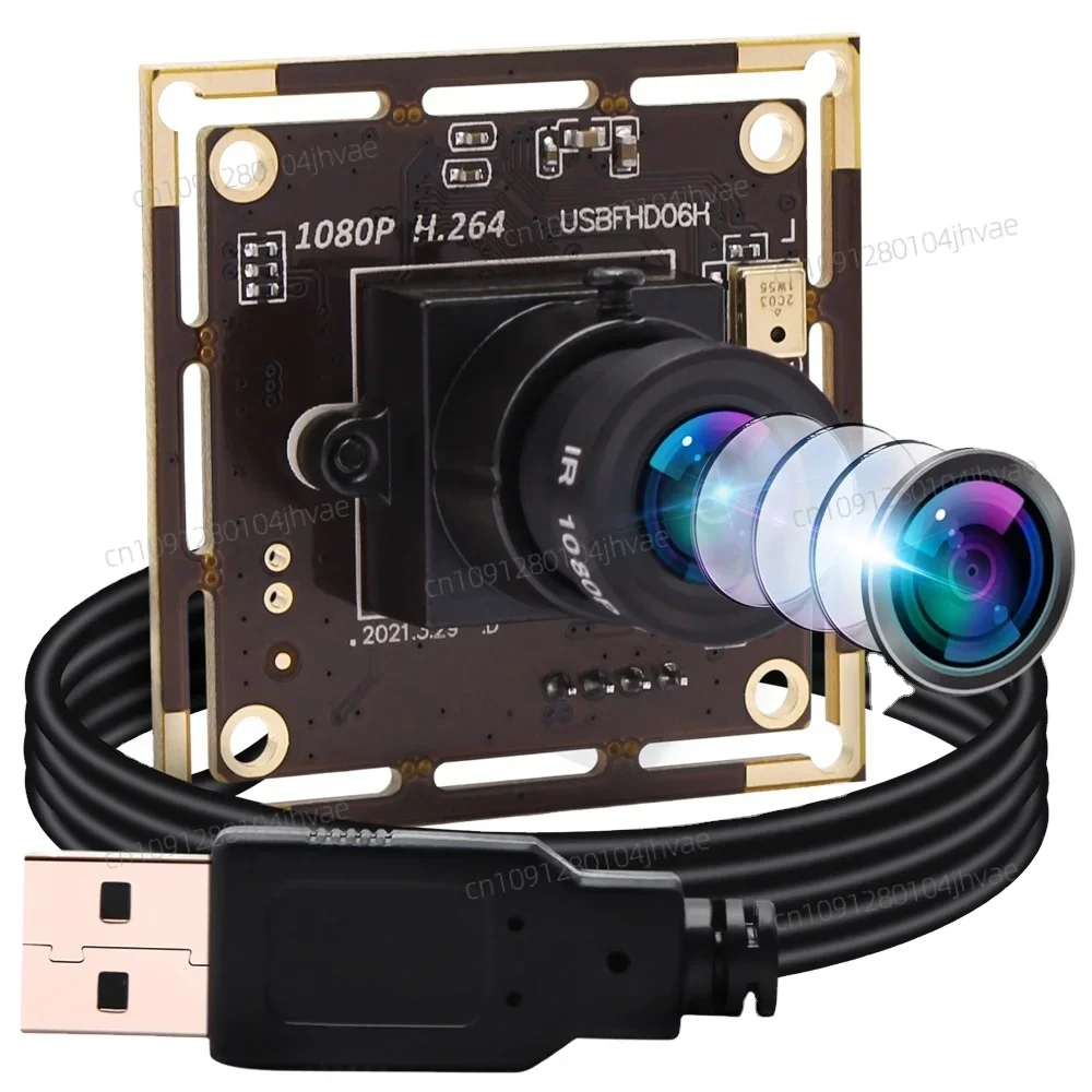 NEW ELP 1080P H.264 IMX323 Low Illumination CCTV HD PC Laptop Webcam USB with Camera for Android Windows Linux