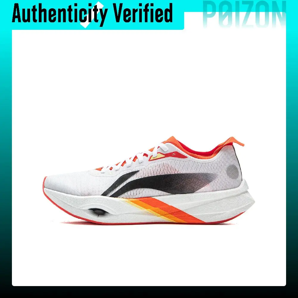 Li Ning x LOL Wind Chaser Pro Low top Double Layer Li Ning BOOM Technology Training Racing Running Shoes Unisex White ARPV017-11