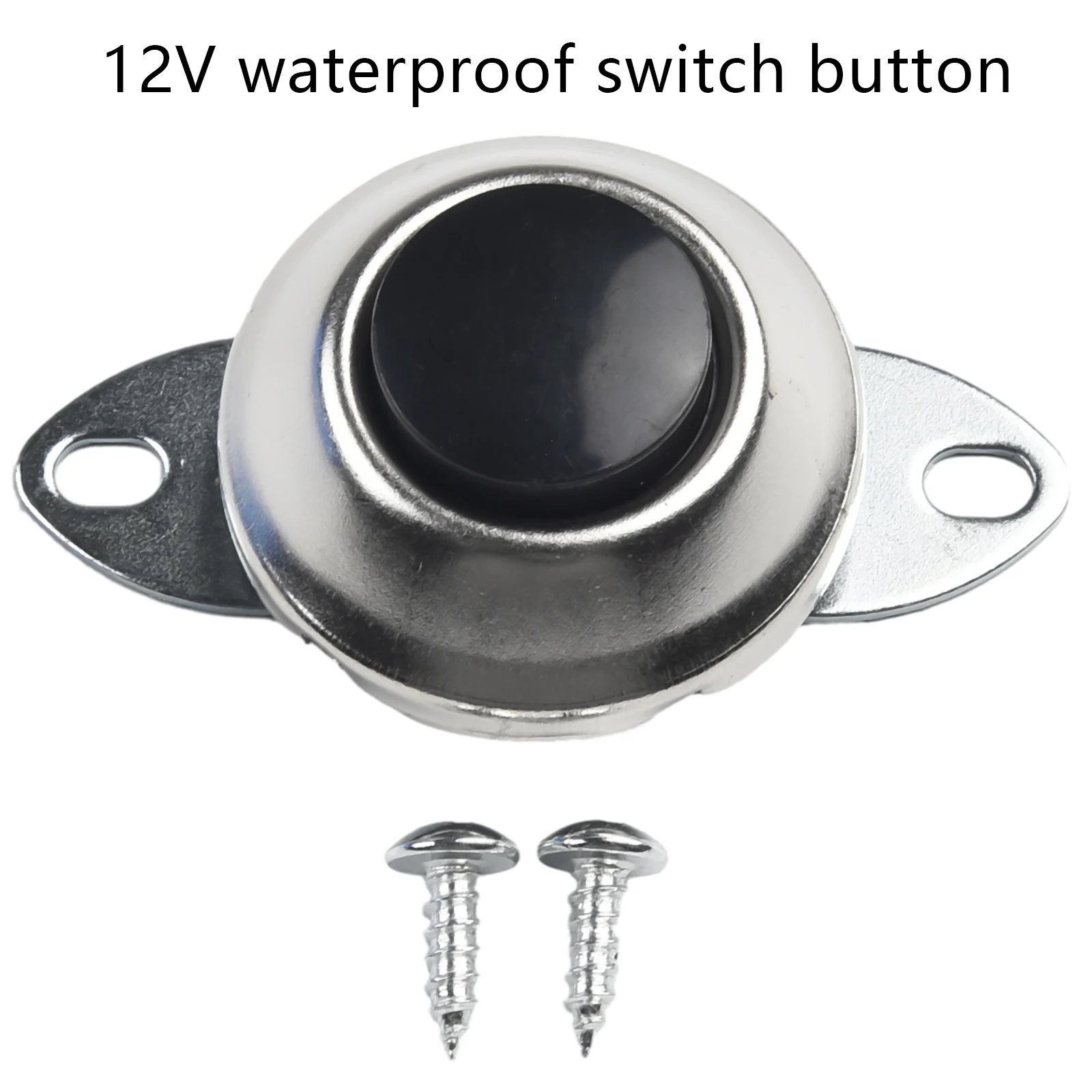 

Waterproof 12V Push Button Switch Suitable for Car Boat Cart ATV UTV Engine Start with ABS Plastic and Metal Build