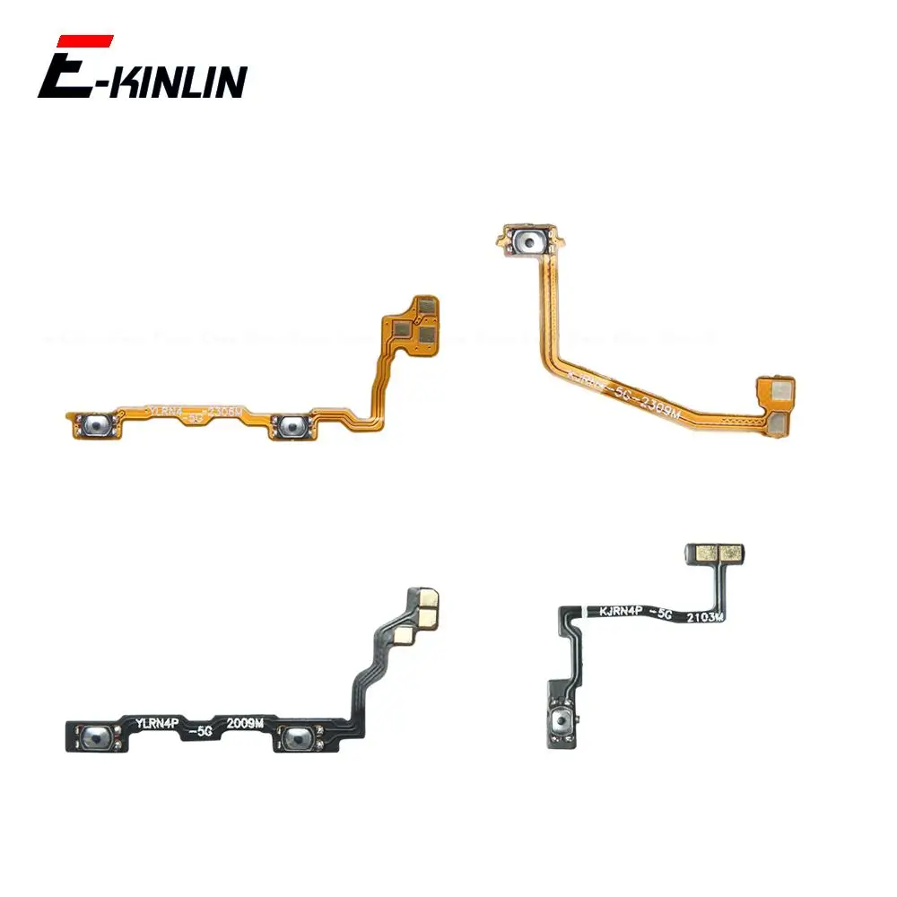 Volume Button Power Switch On Off Key Ribbon Flex Cable For OPPO Reno4 Lite Pro SE F Z 4G 5G Replacement Parts