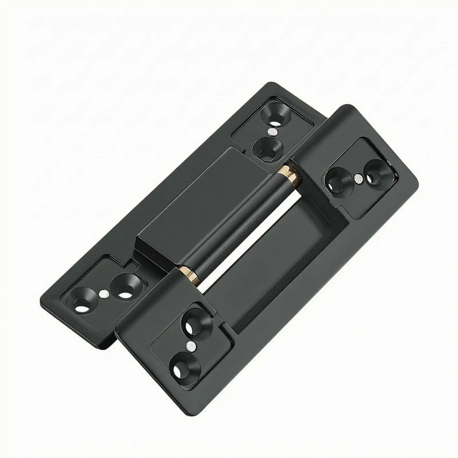 Hidden Door Hinge for Wooden Interior Door 180 Degree Concealed Zinc Alloy Hardware with Recessed Design Support