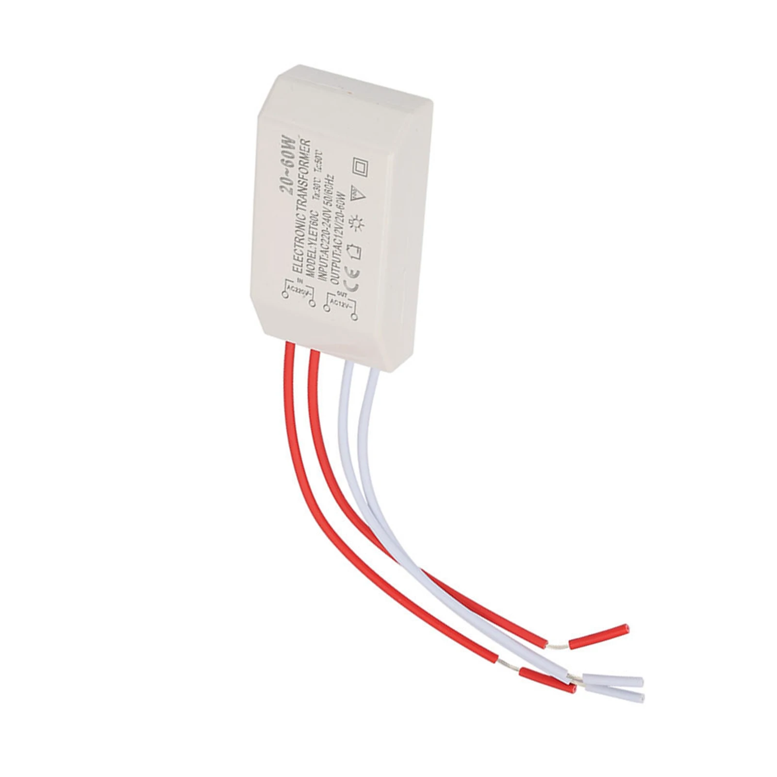 220V to 12V Electronic  220V to AC 12V Electronic  Voltage Converter 20‑60W Smart Power Supply Driver