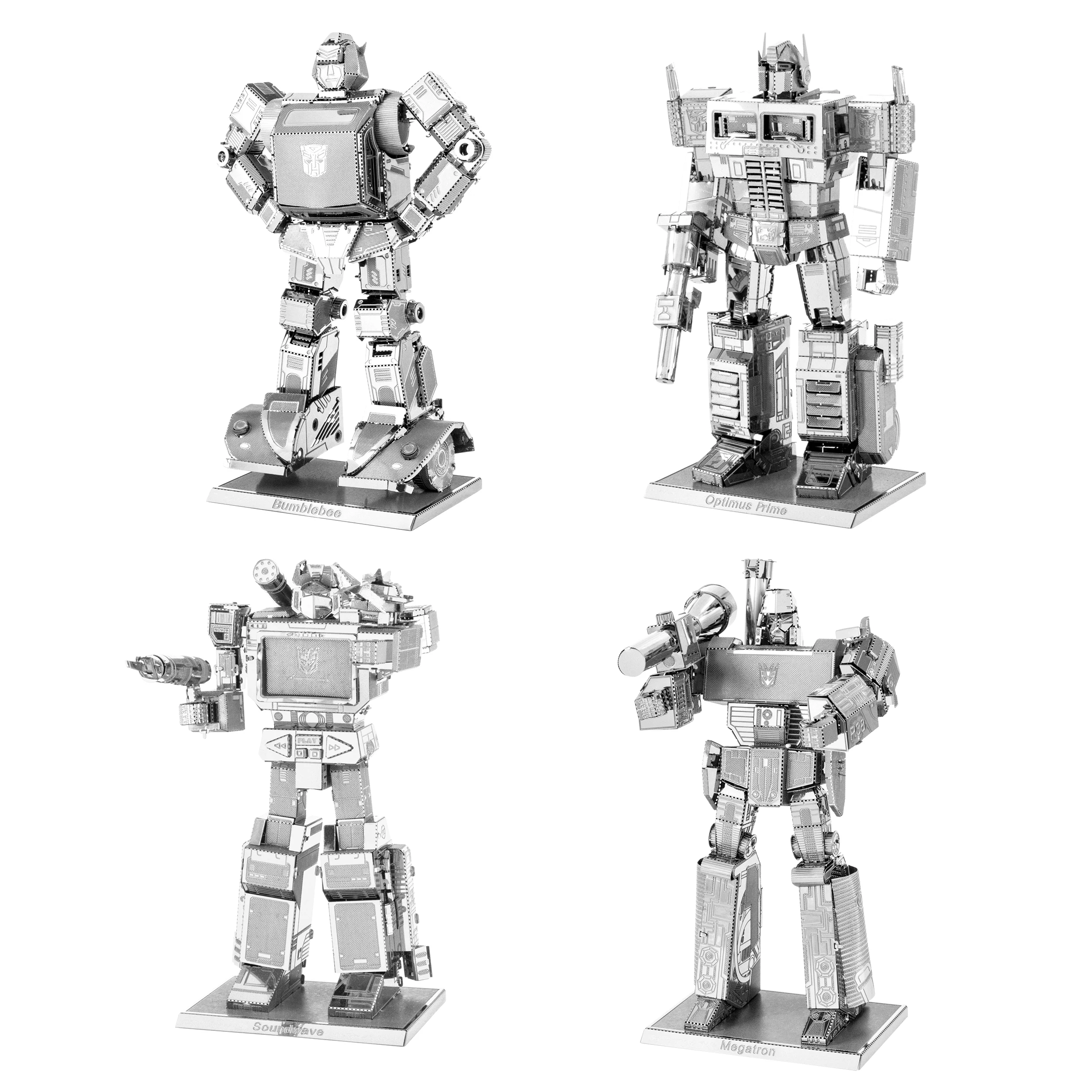 3D Metal Puzzle model kits DIY Laser Cut Puzzles Jigsaw Toy JSPT06