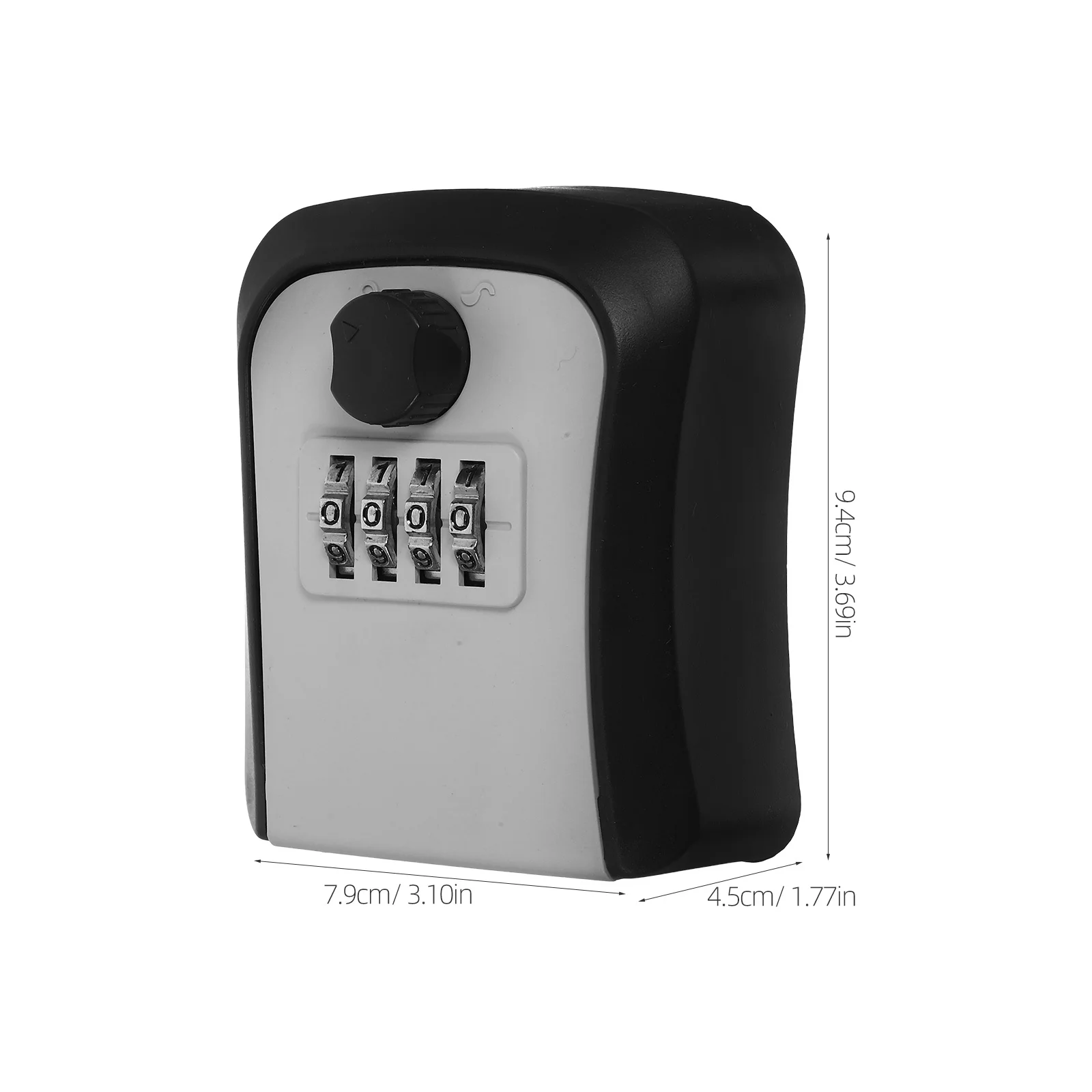 Key Lock Box ABS Material Secure Combination Password Outdoor Wall Mounted Safe for Spare Keys Lock Box Key Locker
