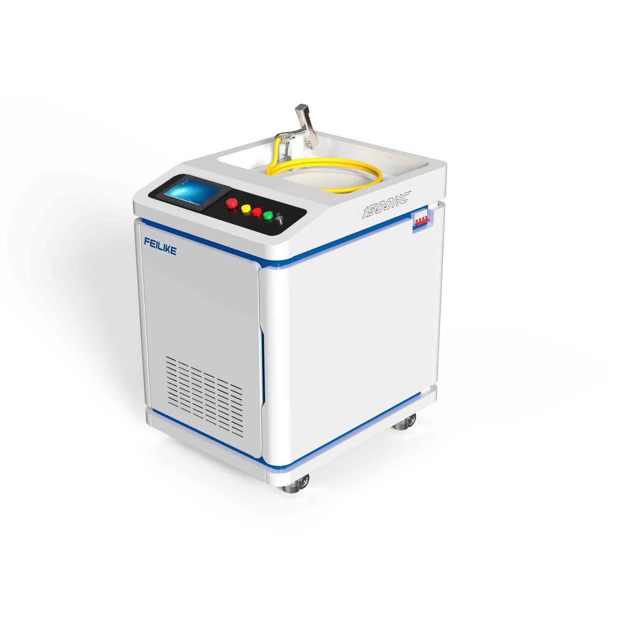 

Continuous-Wave Fiber Laser Cleaning Machine Easy to Operate for Metal with Raycus Laser Head 1000W 3000W Power Options