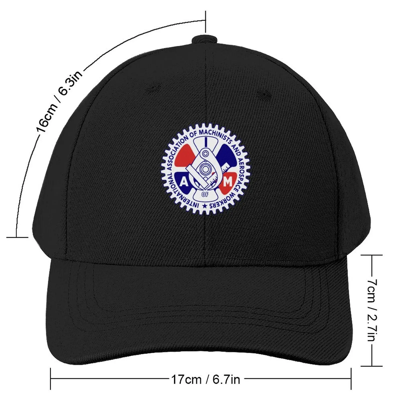 Association of Machinists and Aerospace Workers Baseball Cap |-F-| Christmas Hats Golf Hats Women's Golf Clothing Men's