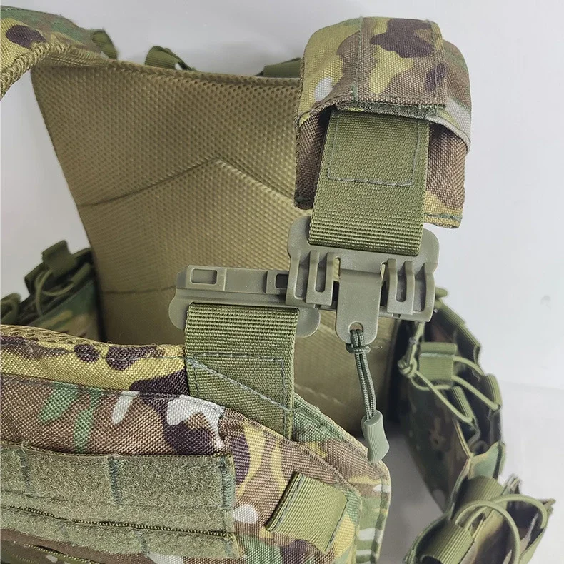 Tactical Plate Carrier With Quick Release Buckle Protective Vests