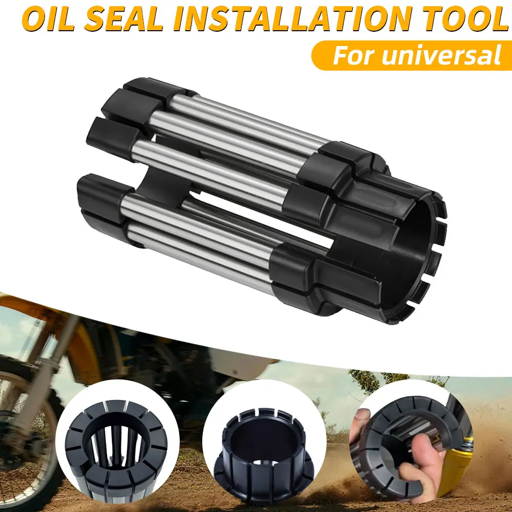 Motorcycle 37-51MM Front Fork Oil Seal Driver Tools Guide Sleeve Tools Wrench For EXC SX XC CRF KLX YZ Dirt Bike Universal Parts
