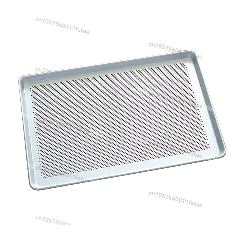 Aluminum Perforated Baking Pan, Commercial Pizza, Home Steamed Rice, Breathable Steaming Pan, Oven Baking Pan