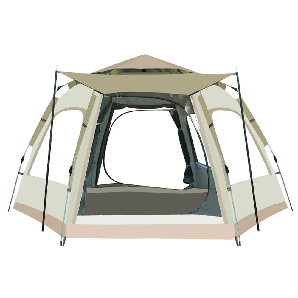 

Modification E-RIKE Wholesale Automatic Waterproof Large Portable Folding Outdoor Picnic Instant Popup Camping Tent