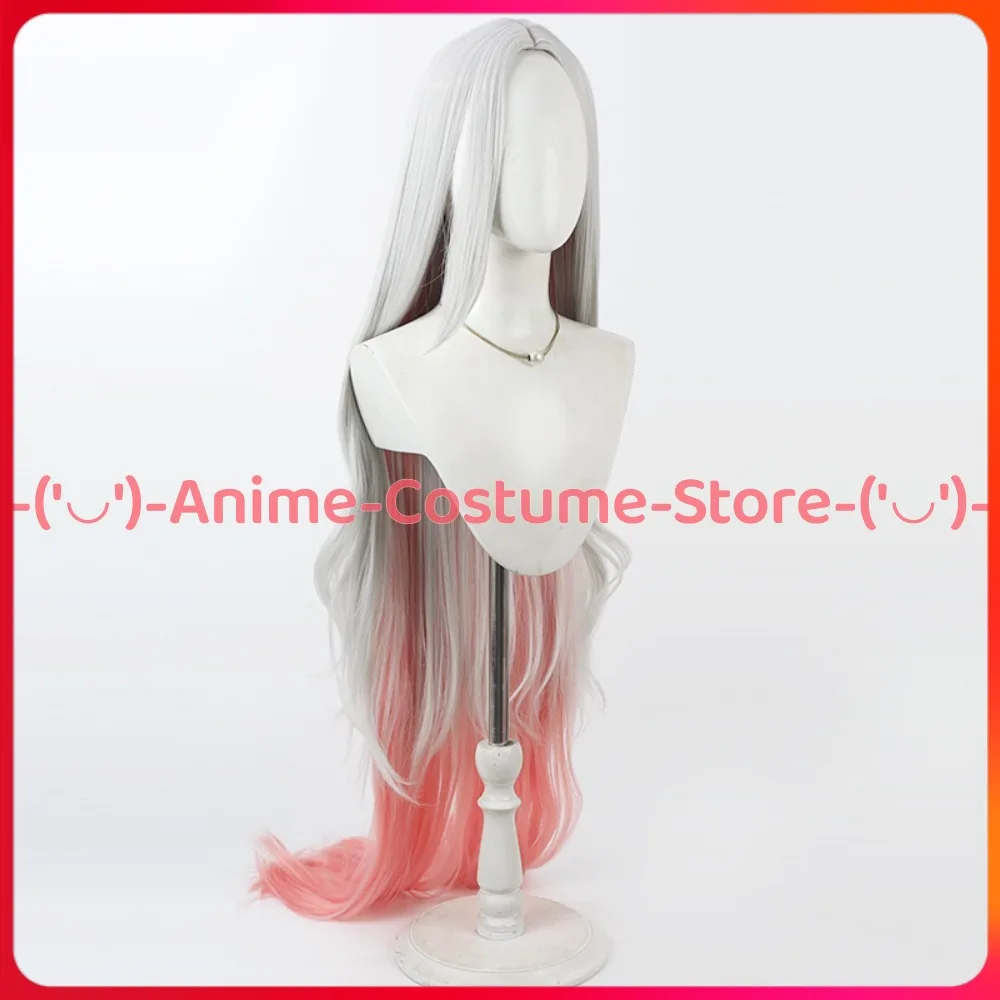 LoL Yone Seraphine عالية الظهر الجلد شعر مستعار تأثيري أنيمي لعبة شخصية هالوين كرنفال شعر مستعار للحفلات مقاومة للحرارة الشعر الاصطناعية