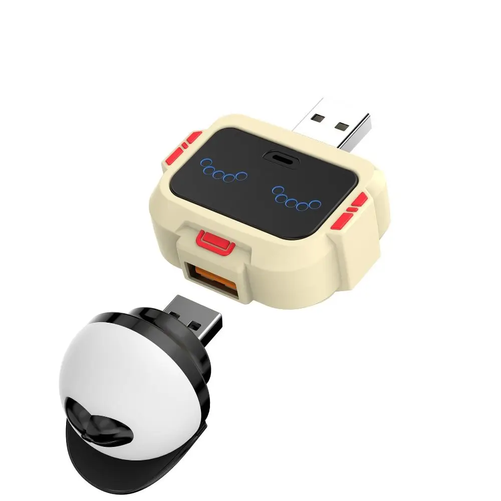 Converter Lamp Smart USB Socket Protection Lights Switch English Voice Voice Control Socket Intelligent Voice Voice Extender