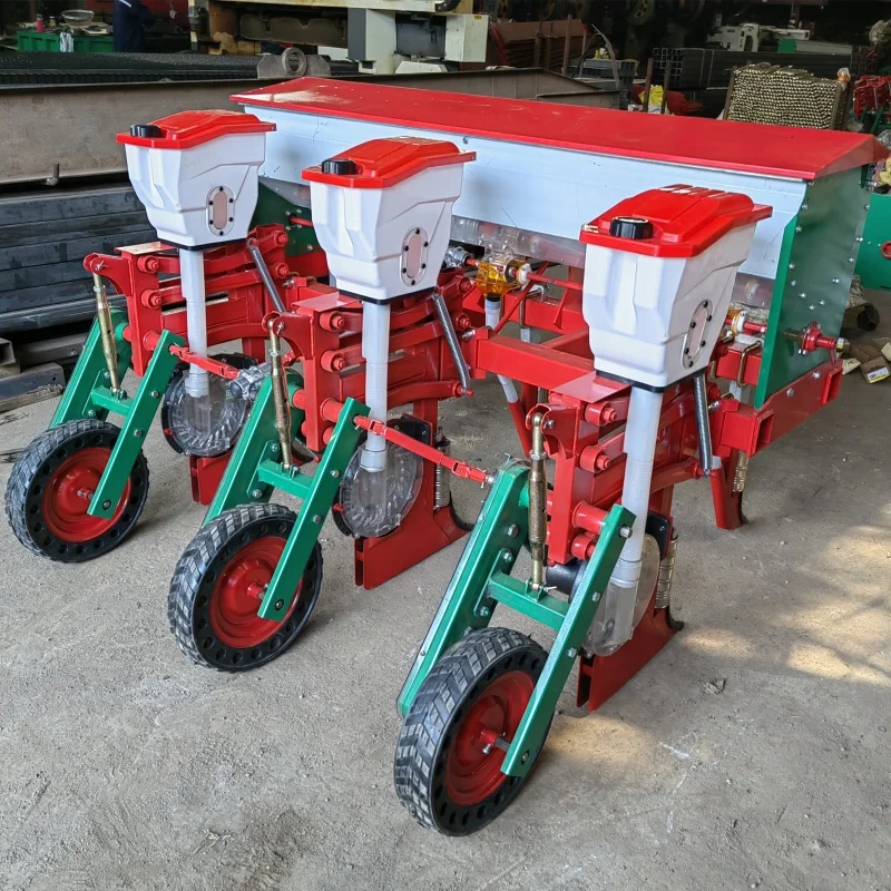 Rear-mounted Three-point Suspension Corn and Soybean Fertilizer and Seed Seeder