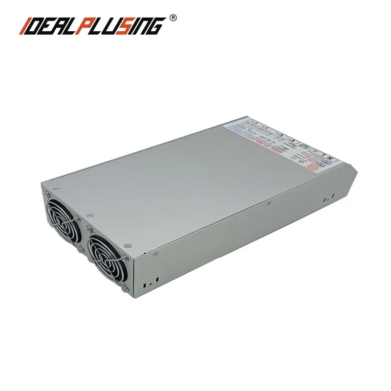 SMPS AC 110v-240v to 0-24V 36V 48V 60V 72V 110V 150V DC 2000W Slim Type Switching Mode Power Supply with PFC