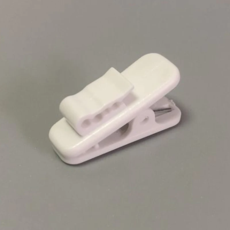 10 قطعة وصلة كابل المشبك سماعة المشبك طوق كليب الدورية المشابك سماعة كابل كليب سماعة اللفاف الملحقات #3