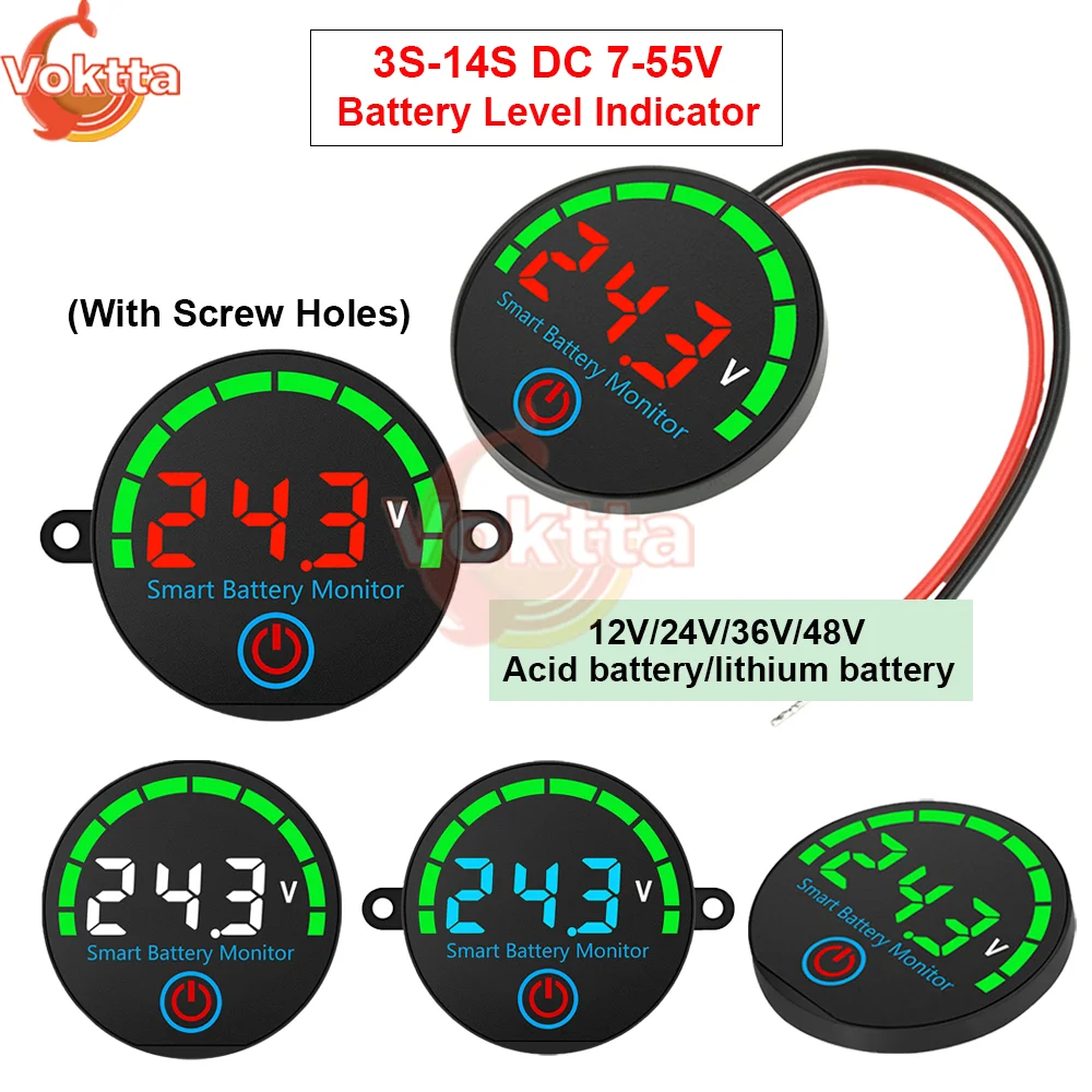 yZ[zDC7-55V 3-14S LED obe[xCWP[^[ fW^dv 12V/24V/36V/48V d[deX^[ `Eobe[eʃ{[h